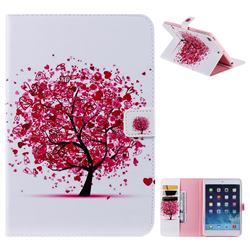 Colored Tree Folio Flip Stand Leather Wallet Case for iPad Mini 5 Mini5