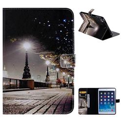 City Night iew Folio Flip Stand Leather Wallet Case for iPad Mini 5 Mini5