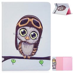 Owl Pilots Folio Stand Leather Wallet Case for iPad Pro 10.5