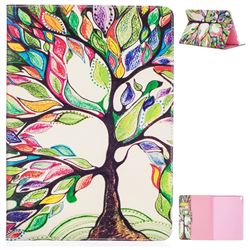 The Tree of Life Folio Stand Leather Wallet Case for iPad Pro 10.5