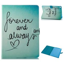 Love Forever Folio Stand Leather Wallet Case for iPad Pro 10.5