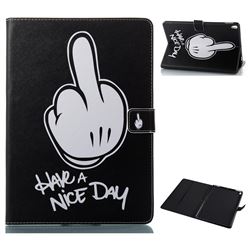 Have a Nice Day Folio Stand Leather Wallet Case for iPad Pro 10.5