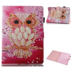 Petal Owl Folio Stand Leather Wallet Case for iPad Pro 10.5