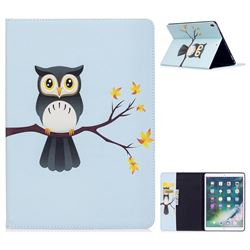 Owl on Tree Folio Stand Leather Wallet Case for iPad Pro 10.5
