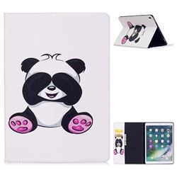 Lovely Panda Folio Stand Leather Wallet Case for iPad Pro 10.5