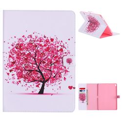 Colored Tree Folio Flip Stand Leather Wallet Case for iPad Pro 10.5