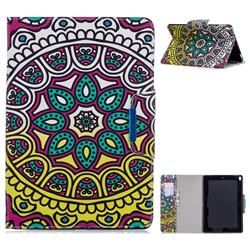 Sun Flower Folio Flip Stand Leather Wallet Case for iPad Pro 10.5