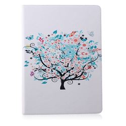 Colorful Tree Folio Stand Leather Wallet Case for iPad Pro 12.9 inch
