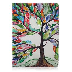 The Tree of Life Folio Stand Leather Wallet Case for iPad Pro 12.9 inch