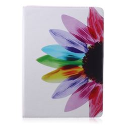 Seven-color Flowers Folio Stand Leather Wallet Case for iPad Pro 12.9 inch