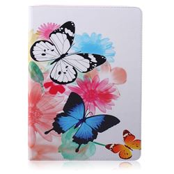 Vivid Flying Butterflies Folio Stand Leather Wallet Case for iPad Pro 12.9 inch
