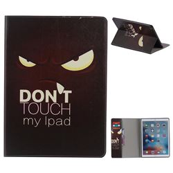 Angry Eyes Folio Flip Stand Leather Wallet Case for iPad Pro 12.9 inch