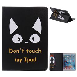 Cat Ears Folio Flip Stand Leather Wallet Case for iPad Pro 12.9 inch
