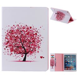Colored Tree Folio Flip Stand Leather Wallet Case for iPad Pro 12.9 inch