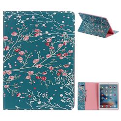 Apricot Tree Folio Flip Stand Leather Wallet Case for iPad Pro 12.9 inch