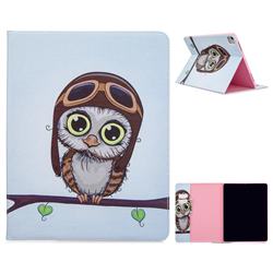 Owl Pilots Folio Stand Leather Wallet Case for Apple iPad Pro 12.9 (2020)