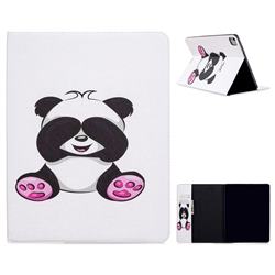 Lovely Panda Folio Stand Leather Wallet Case for Apple iPad Pro 12.9 (2020)