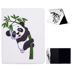 Bamboo Panda Folio Stand Leather Wallet Case for Apple iPad Pro 12.9 (2020)