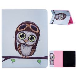 Owl Pilots Folio Stand Leather Wallet Case for Apple iPad Pro 12.9 (2018)