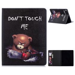 Chainsaw Bear Folio Stand Leather Wallet Case for Apple iPad Pro 12.9 (2018)