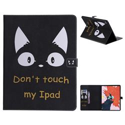 Cat Ears Folio Flip Stand Leather Wallet Case for Apple iPad Pro 12.9 (2018)