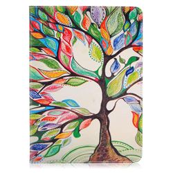 The Tree of Life Folio Stand Leather Wallet Case for iPad Pro 9.7 2016 9.7 inch