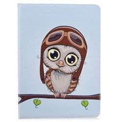Owl Pilots Folio Stand Leather Wallet Case for iPad Pro 9.7 2016 9.7 inch