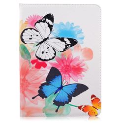 Vivid Flying Butterflies Folio Stand Leather Wallet Case for iPad Pro 9.7 2016 9.7 inch