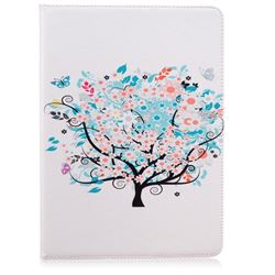 Colorful Tree Folio Stand Leather Wallet Case for iPad Pro 9.7 2016 9.7 inch