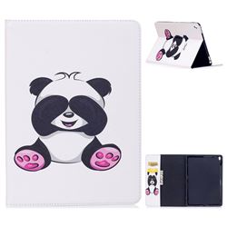 Lovely Panda Folio Stand Leather Wallet Case for iPad Pro 9.7 2016 9.7 inch