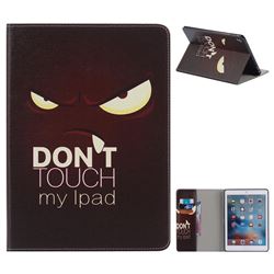 Angry Eyes Folio Flip Stand Leather Wallet Case for iPad Pro 9.7 2016 9.7 inch