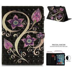 Peacock Flower 3D Painted Leather Wallet Tablet Case for iPad Pro 9.7 2016 9.7 inch