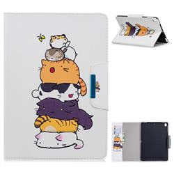 Casing kittens Folio Flip Stand Leather Wallet Case for iPad Pro 9.7 2016 9.7 inch