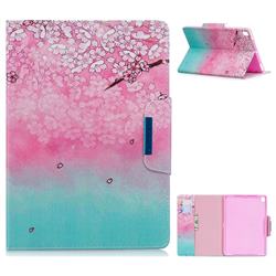 Gradient Flower Folio Flip Stand Leather Wallet Case for iPad Pro 9.7 2016 9.7 inch