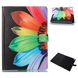 Colorful Sunflower Folio Stand Leather Wallet Case for iPad Pro 9.7 2016 9.7 inch