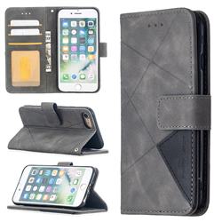 Binfen Color BF05 Prismatic Slim Wallet Flip Cover for iPhone SE 2020 - Gray