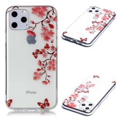 Plum Blossom Super Clear Soft TPU Back Cover for iPhone 11 Pro (5.8 inch)