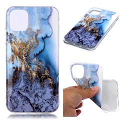 Sea Blue Soft TPU Marble Pattern Case for iPhone 11 Pro (5.8 inch)