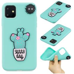 Cactus Flower Soft 3D Silicone Case for iPhone 11 Pro (5.8 inch)