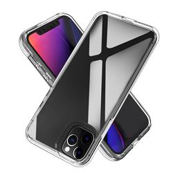 Transparent 2 in 1 Drop-proof Cell Phone Back Cover for iPhone 11 Pro (5.8 inch)