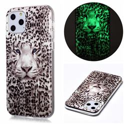 Leopard Tiger Noctilucent Soft TPU Back Cover for iPhone 11 Pro (5.8 inch)