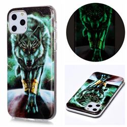 Wolf King Noctilucent Soft TPU Back Cover for iPhone 11 Pro (5.8 inch)