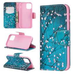 Blue Plum Leather Wallet Case for iPhone 11 Pro (5.8 inch)