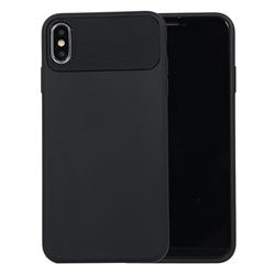 Carapace Soft Back Phone Cover for iPhone XS Max (6.5 inch) - Black