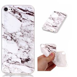White Soft TPU Marble Pattern Case for iPod Touch 5 6