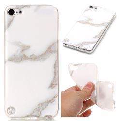Jade White Soft TPU Marble Pattern Case for iPod Touch 5 6