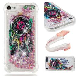 Seal Wind Chimes Dynamic Liquid Glitter Sand Quicksand Star TPU Case for iPod Touch 5 6
